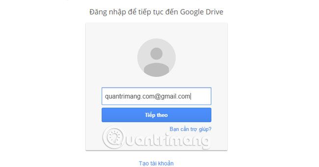 khoi phuc file Google Drive account